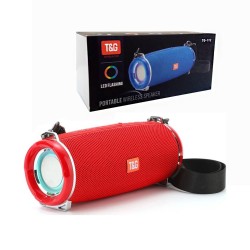 T&G WIRELESS SPEAKER TG-192 FM/AUX/USB 10Wx2 RED T&G WIRELESS SPEAKER TG-192 FM/AUX/USB 10Wx2 RED